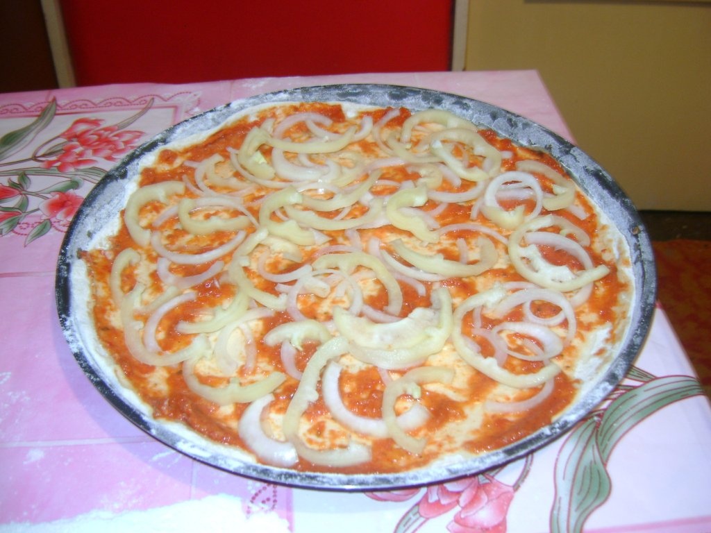 Pizza cu porumb