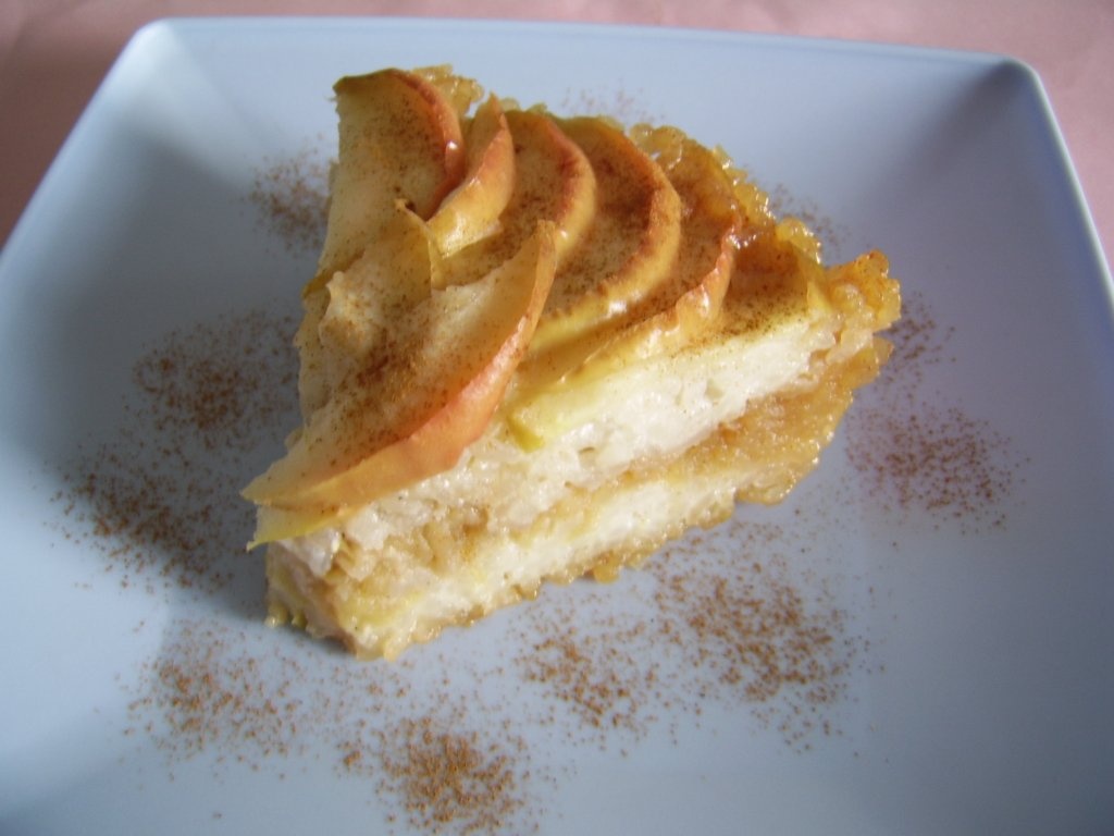 Budinca de orez cu mere