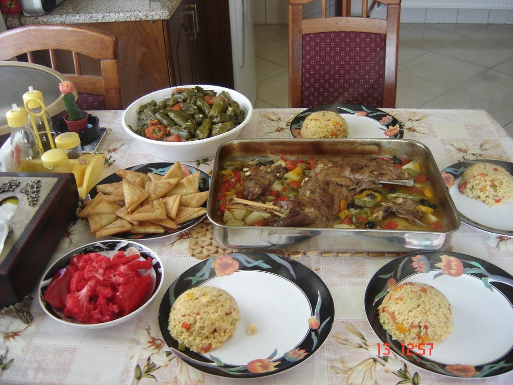 Friptura de miel la cuptor cu legume si masline verzi