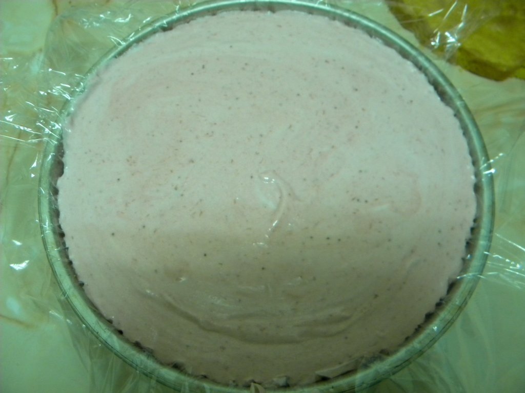 Tort cu spuma de capsuni