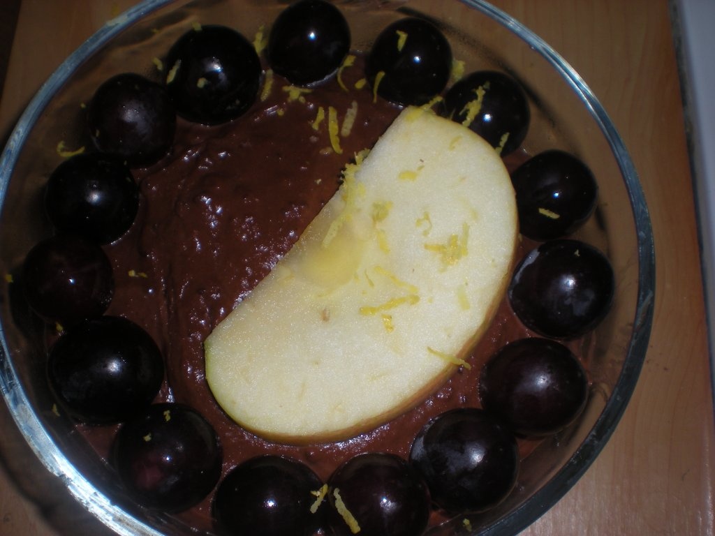 Budinca cu mere si struguri
