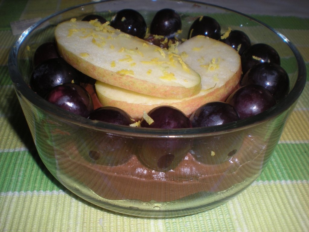 Budinca cu mere si struguri