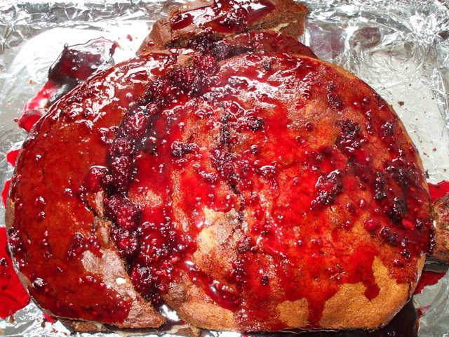 Tort Iepuras cu mure si ciocolata