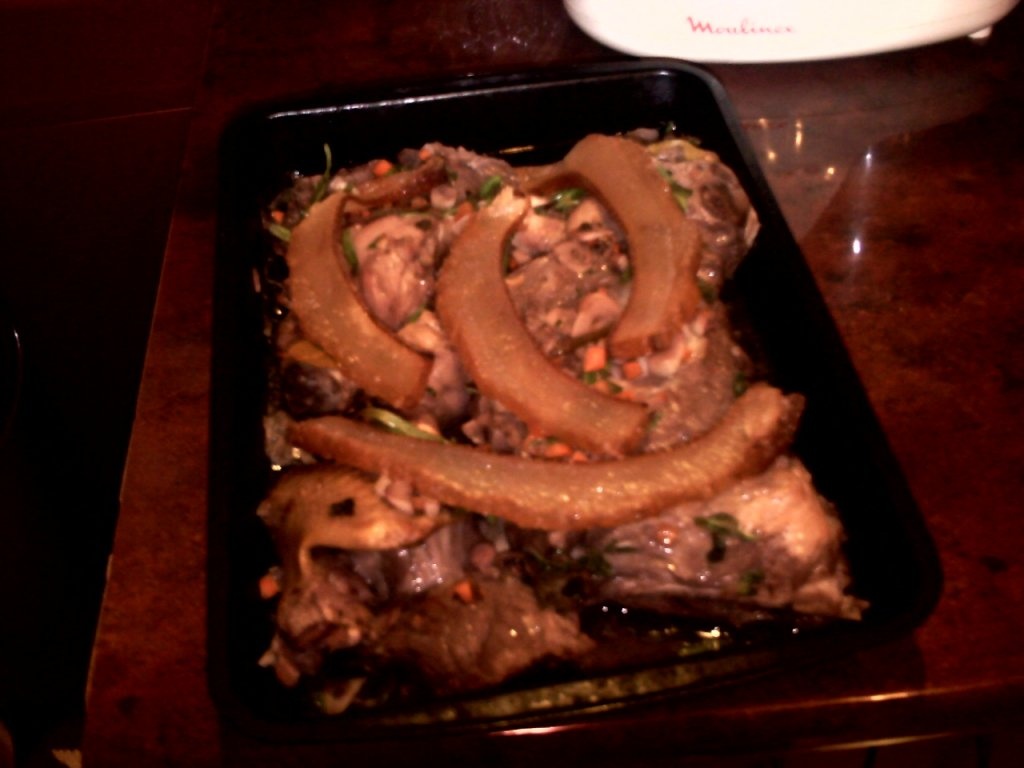 Carne de vita in bait de vanat