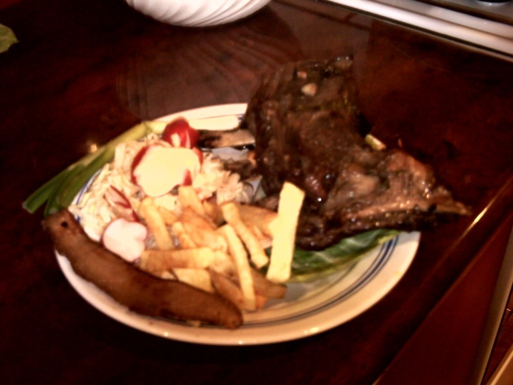 Carne de vita in bait de vanat