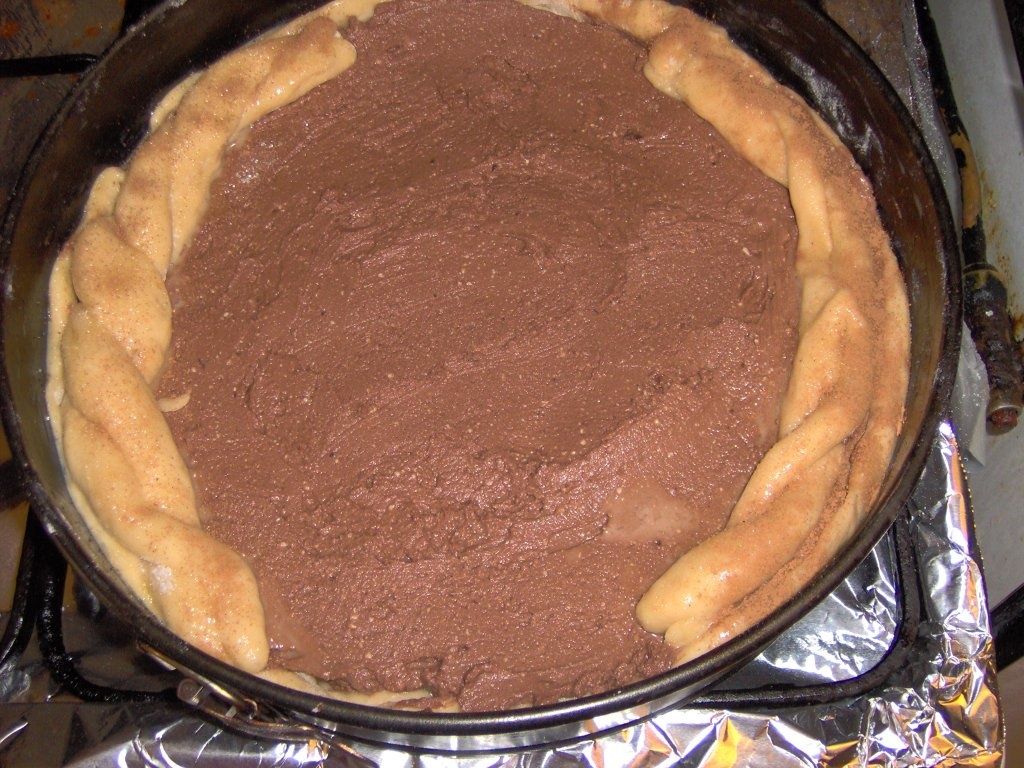 Pasca cu brinza si pasca cu ciocolata