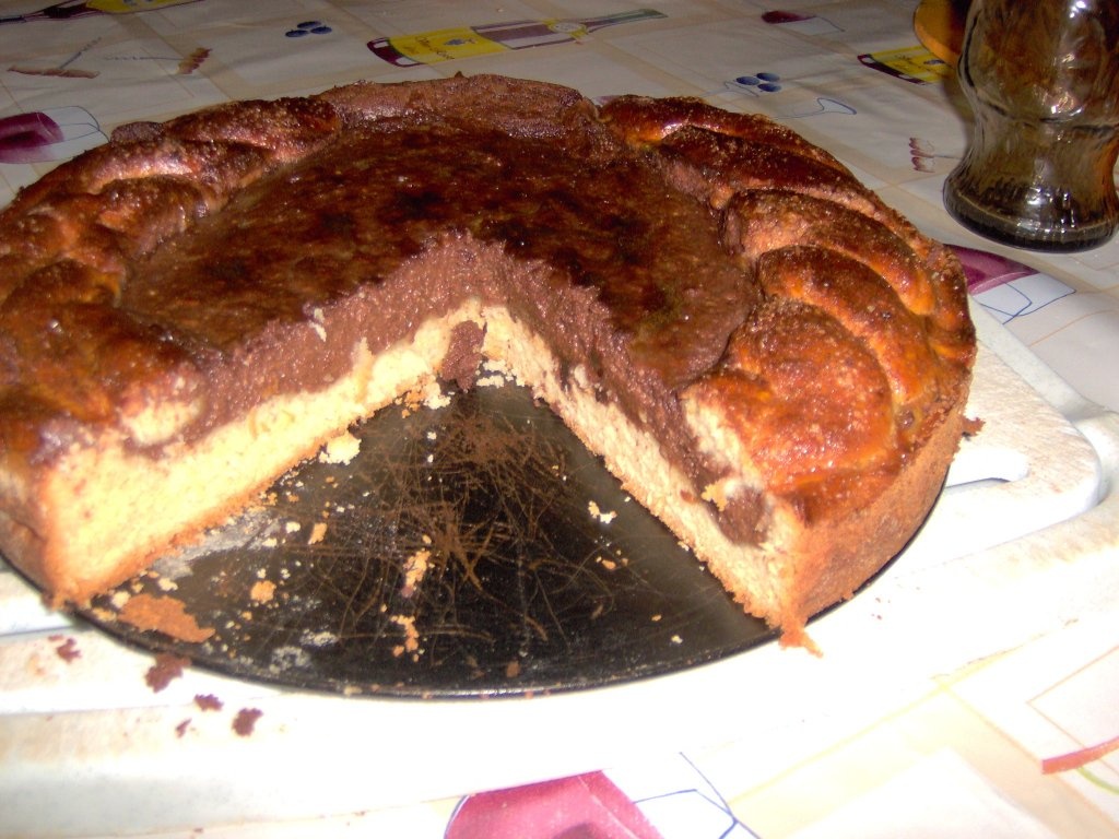 Pasca cu brinza si pasca cu ciocolata