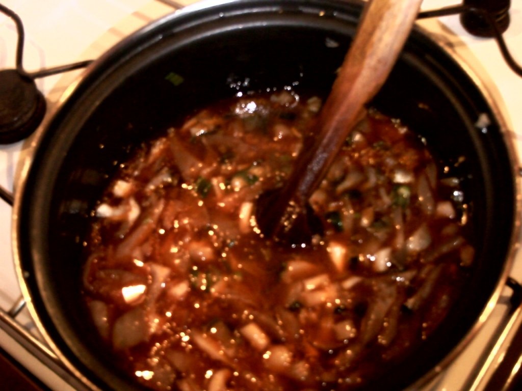 Tocanita de bureti de pom