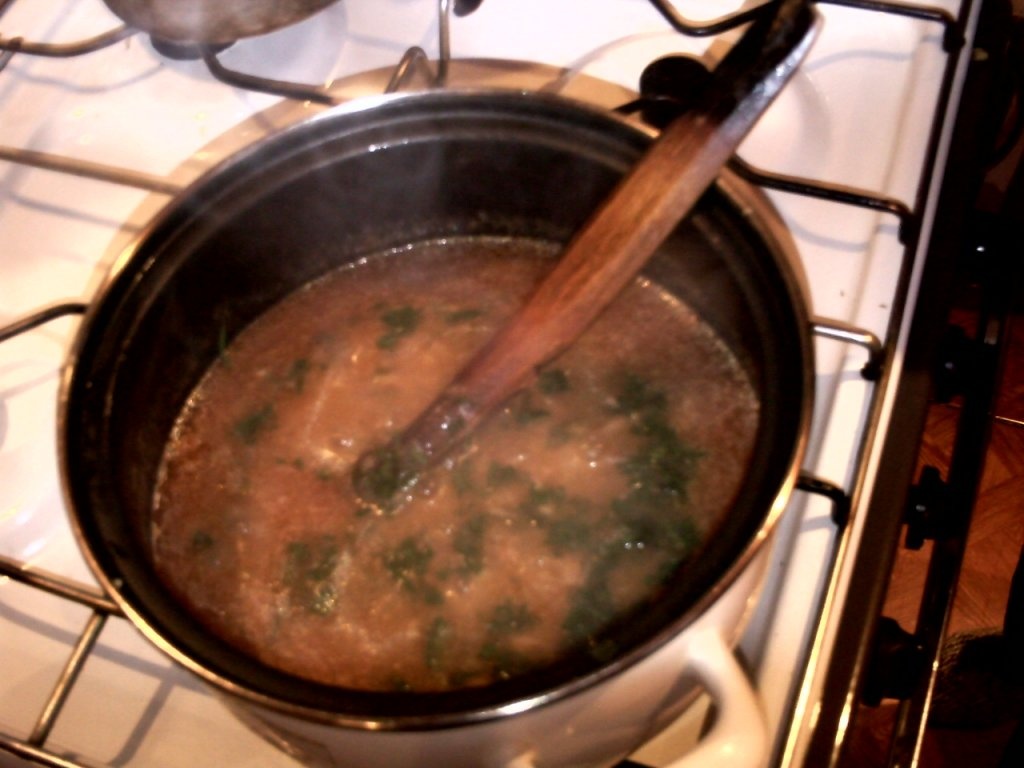 Tocanita de bureti de pom