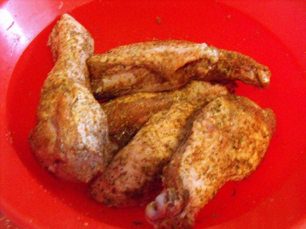 Aripi de curcan cu sos de citrice