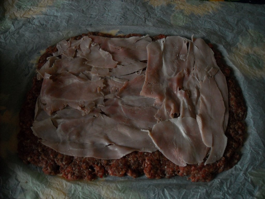 Polpettone(rulada cu carne)