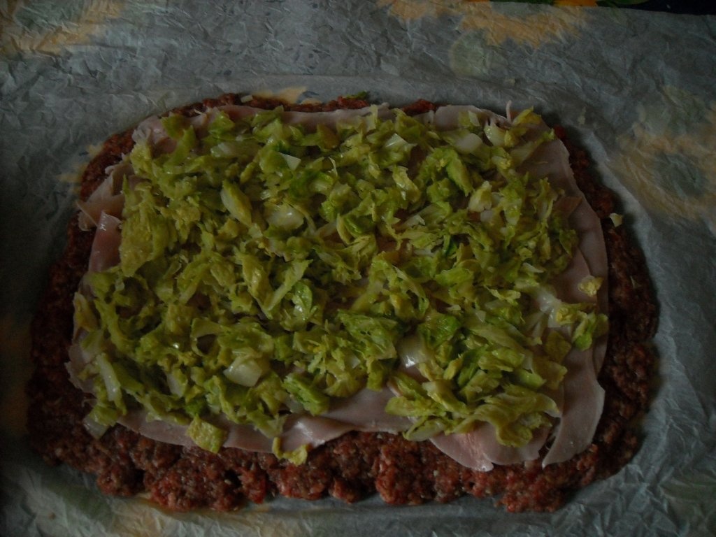 Polpettone(rulada cu carne)