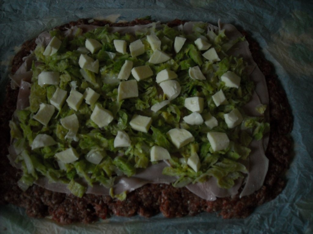 Polpettone(rulada cu carne)