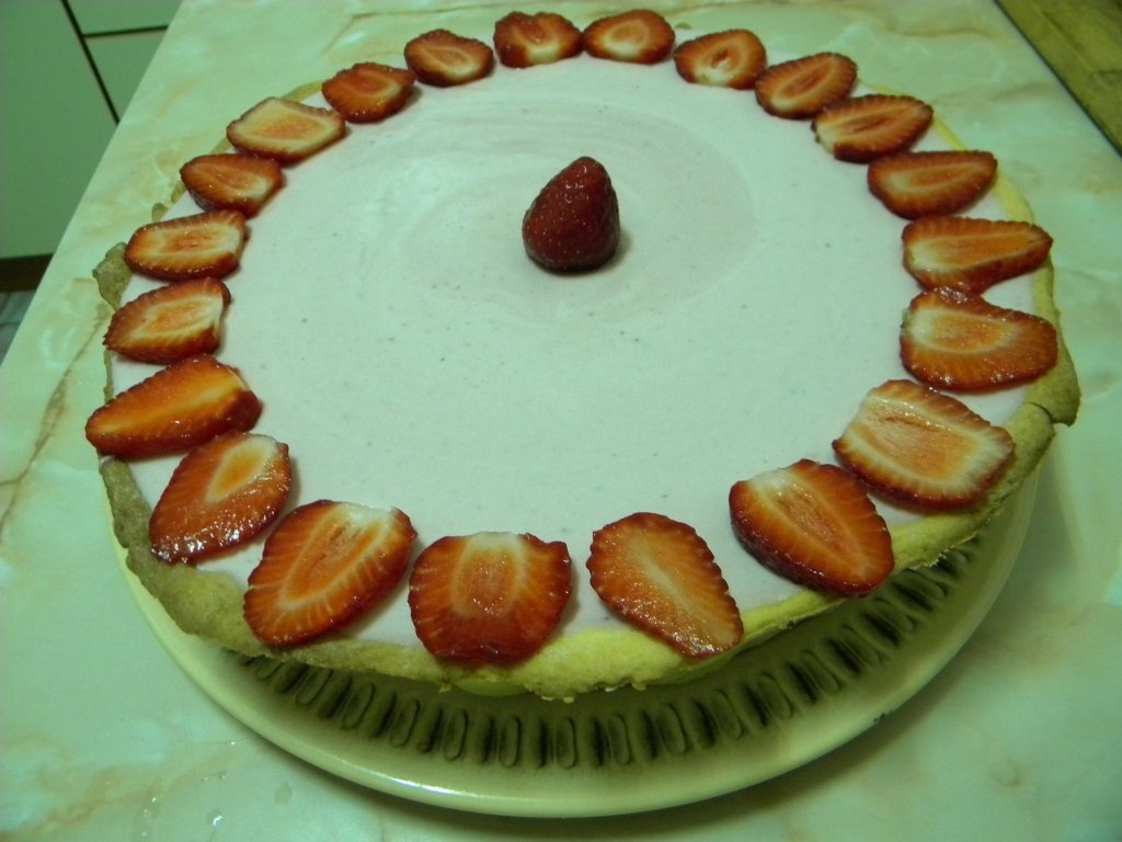 Tarta Slim cu capsuni