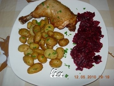 Cartofi noi, prajiti