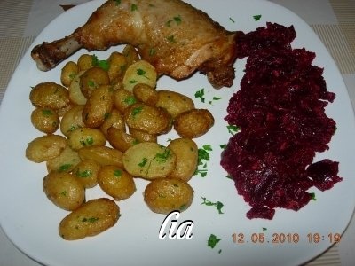 Cartofi noi, prajiti