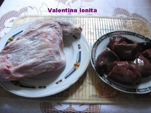 Pulpa  si ficat de miel la grill (gratar) pentru Inaltarea Domnului