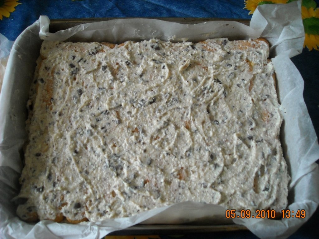 Tiramisu cu crema de ricotta (urda)