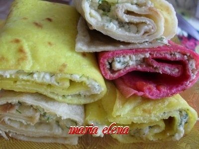 Clatite colorate cu urda