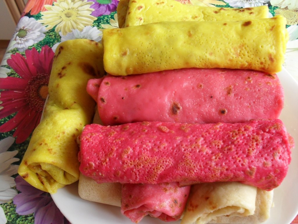 Clatite colorate cu urda