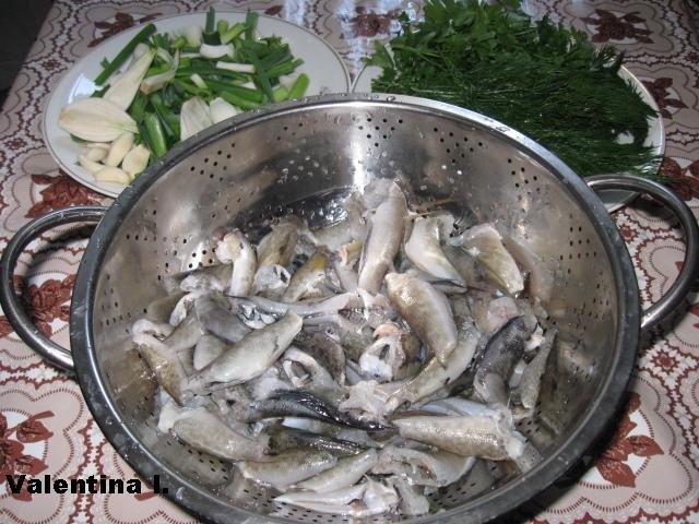 Chiftelute de guvizi de apa dulce marinate