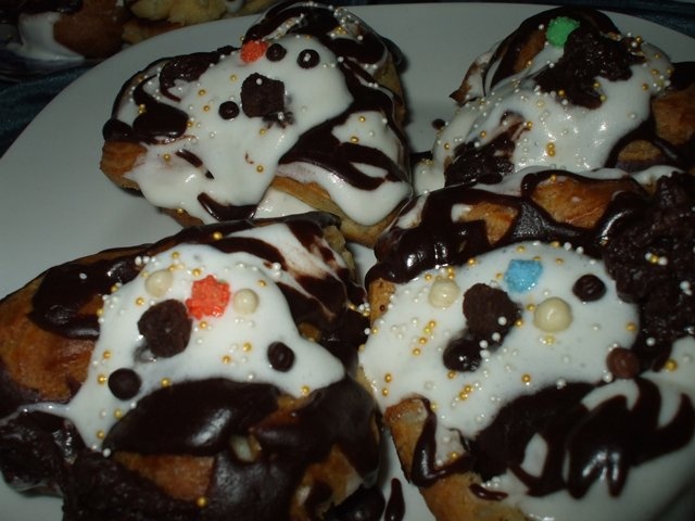 Inimioare dulci – ecler