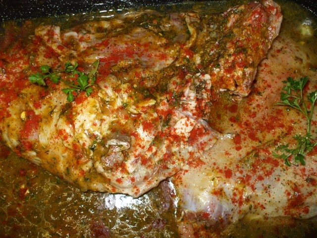 Friptura de miel la tava