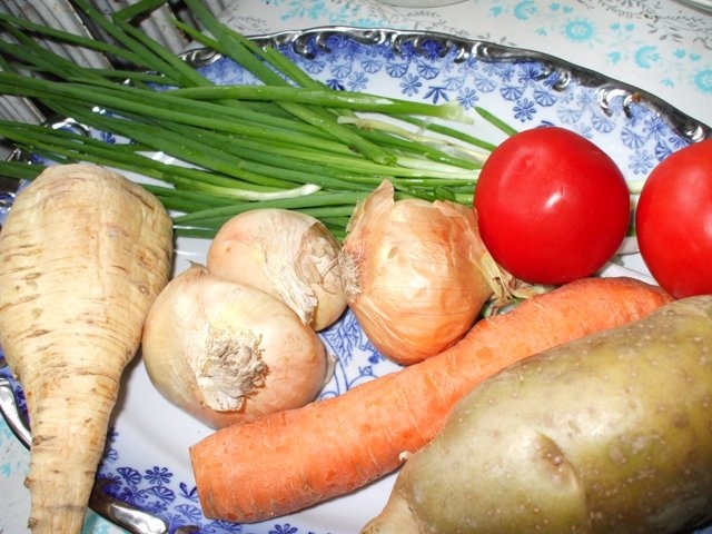 Salata de legume fara carne (tip boeuf)