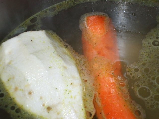 Salata de legume fara carne (tip boeuf)