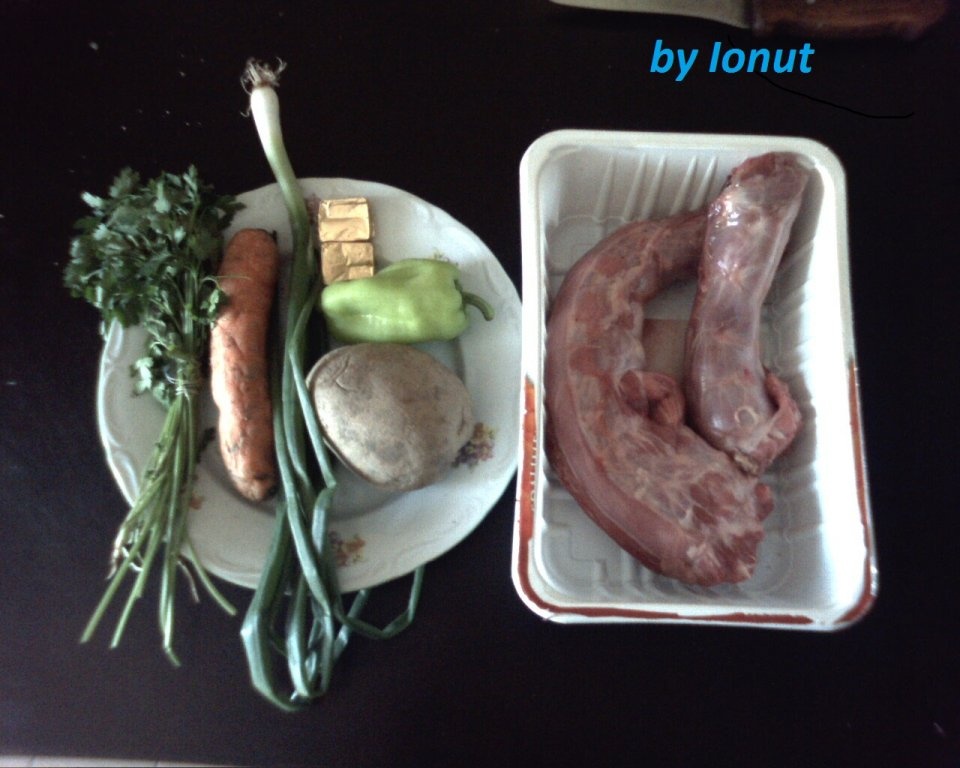 Ciorba de gaturi de curcan