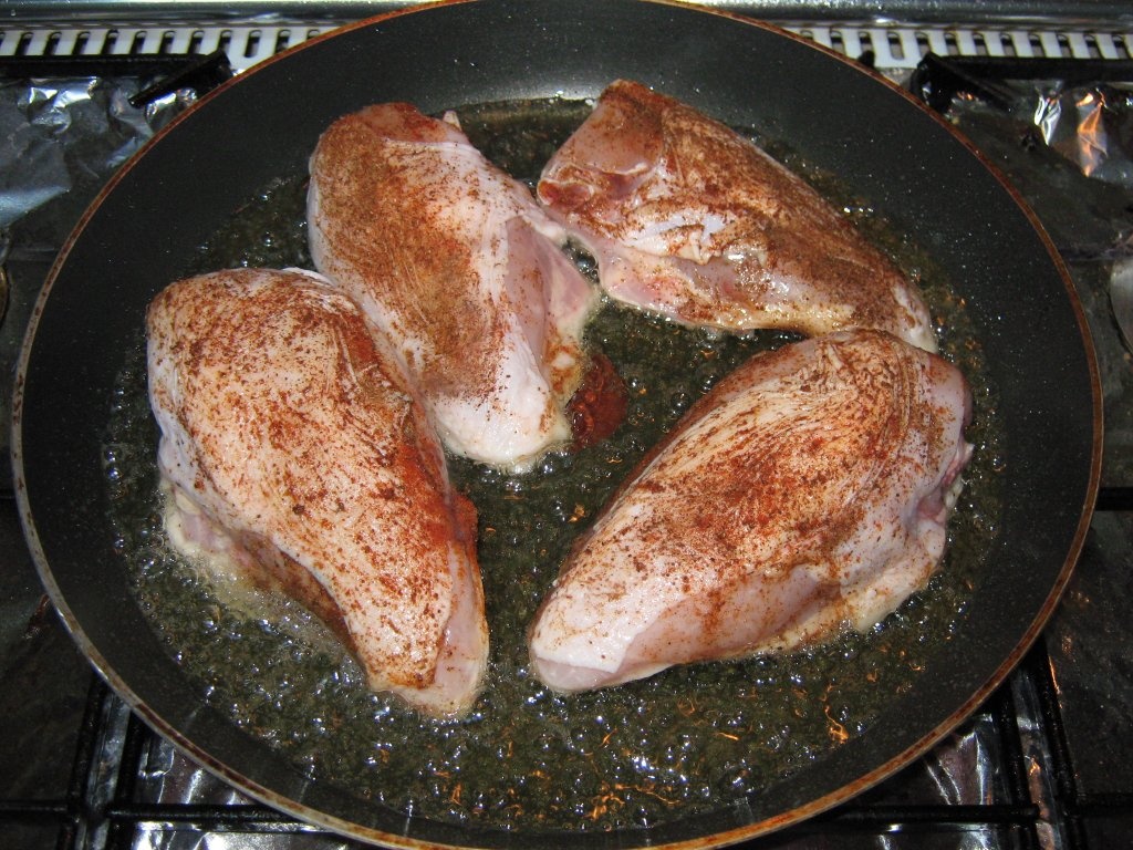 Bame cu pui la cuptor - specific tarilor arabe