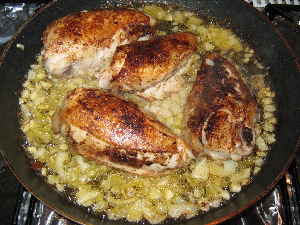 Bame cu pui la cuptor - specific tarilor arabe