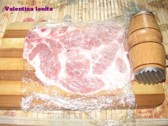 Ceafa de porc marinata la grill (gratar)