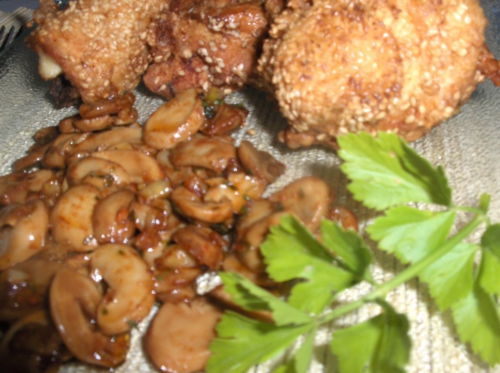 Rulou de piept de pui cu susan