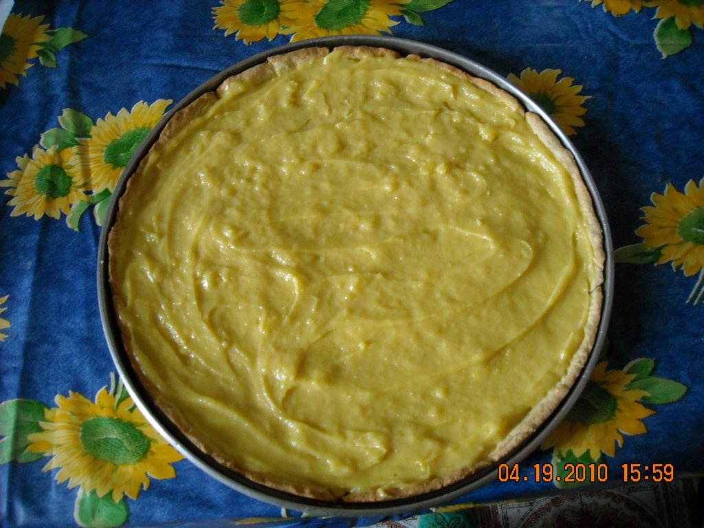 Crostata cu crema de lamaie si fructe(tarta)
