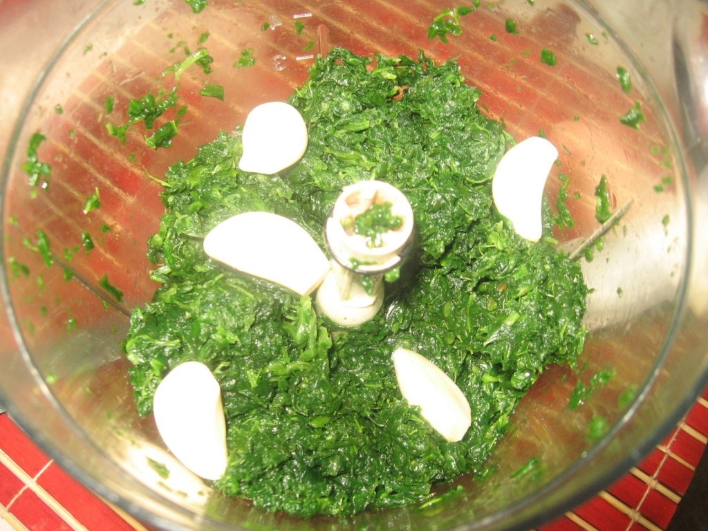 Spanac cu chiftelute