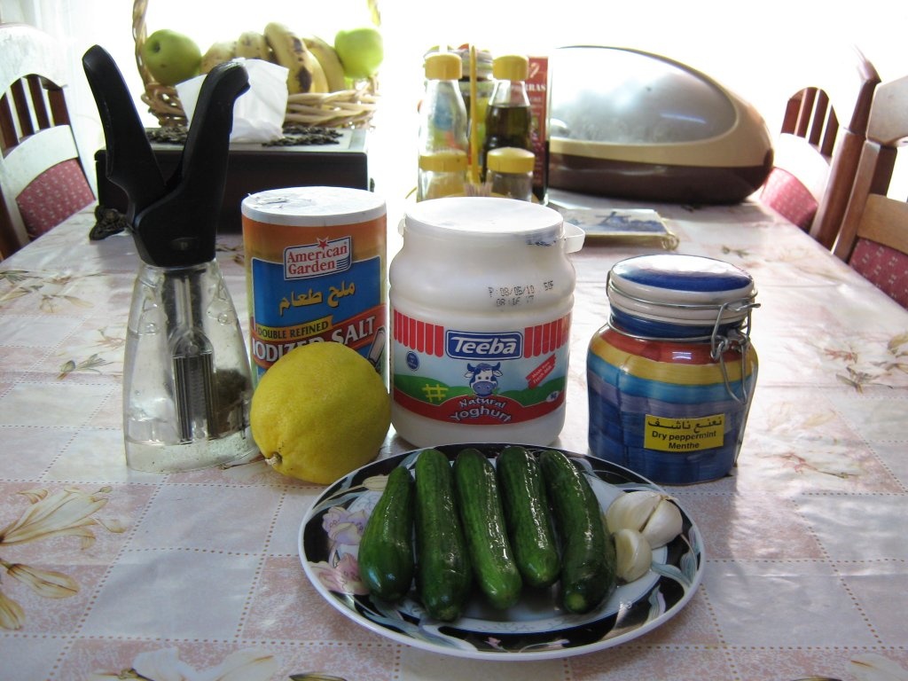 Salata de castraveti- specific tarilor arabe