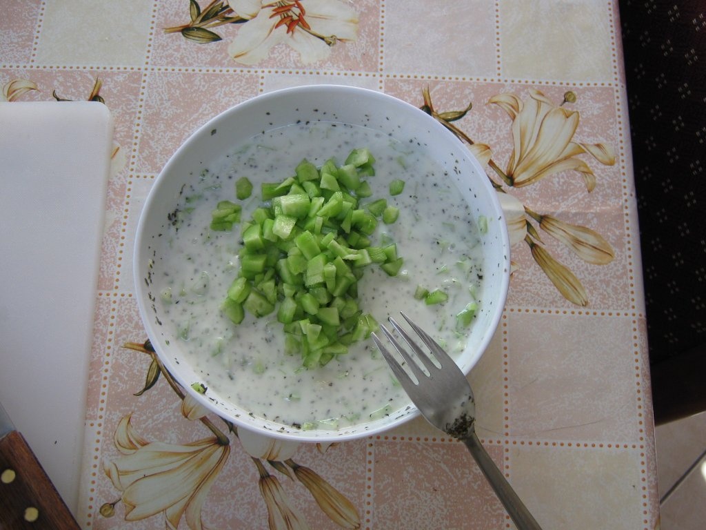 Salata de castraveti- specific tarilor arabe