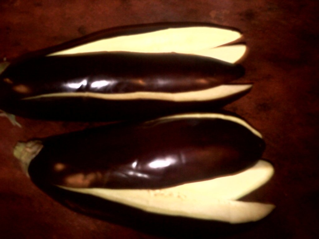 Muschi de vitel cu vinete marinate