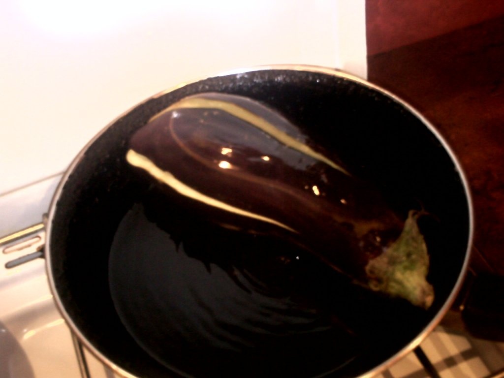 Muschi de vitel cu vinete marinate