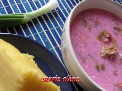 Zama de loboda rosie cu paparaie