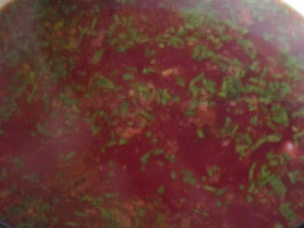 Zama de loboda rosie cu paparaie