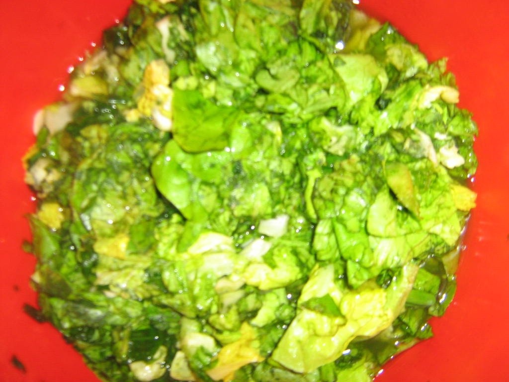 Salata verde cu ridichi