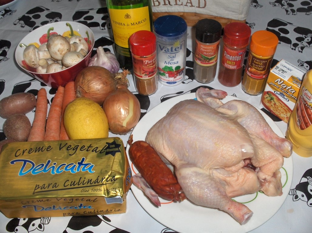 Gãinã la cuptor cu ciuperci