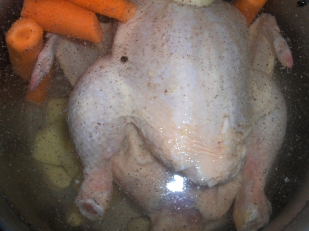 Gãinã la cuptor cu ciuperci