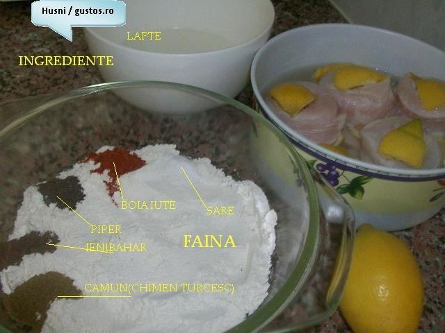 File de peste "donut" prajit