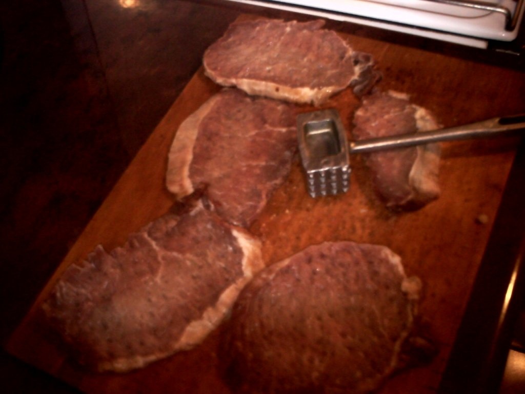 Cotlet in sos de hrean