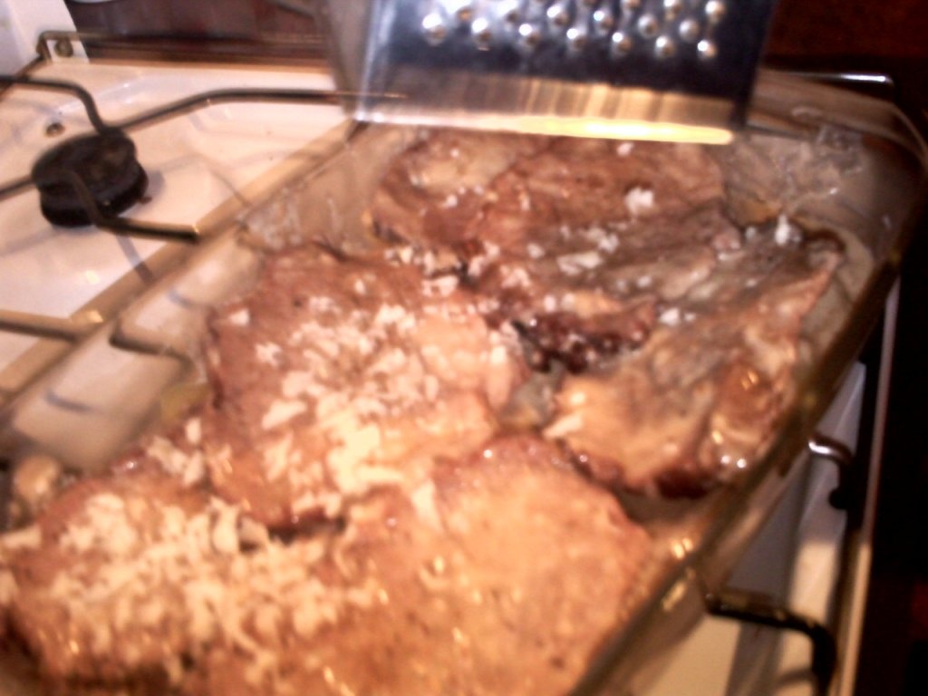 Cotlet in sos de hrean