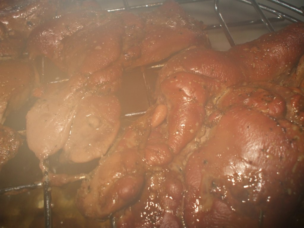 Ficatei de pui la cuptor cu halogen Oven