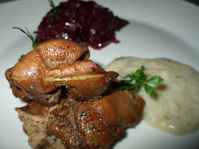 Ficatei de pui la cuptor cu halogen Oven